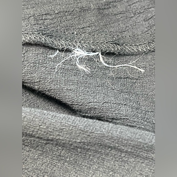 Vince Henley Linen Cotton Black 3/4 Sleeve Length Top Tunic Size Medium - Picture 7 of 9